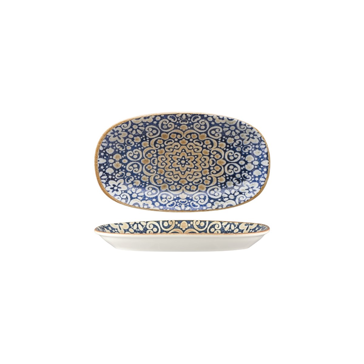 110994 Bonna Alhambra Oval Coupe Dish 240x140x30mm Tomkin Australia Hospitality Supplies