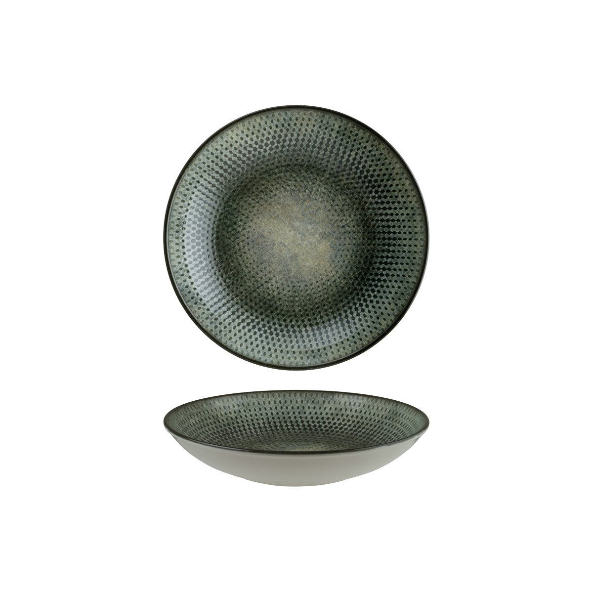 120065 Bonna Lenta Olive Round Flared Bowl 230x45mm Tomkin Australia Hospitality Supplies