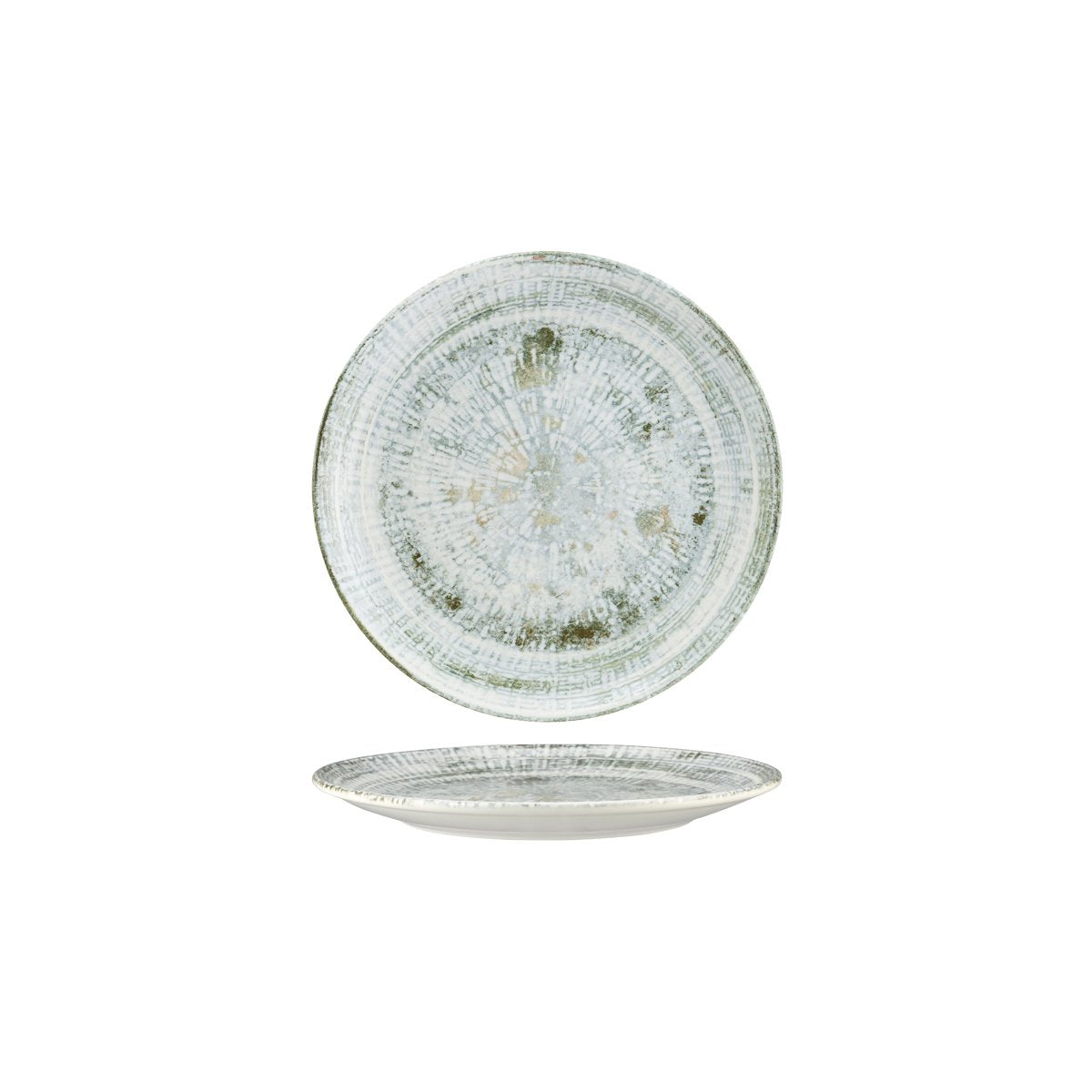 120175 Bonna Odette Olive Round Coupe Plate 210mm Tomkin Australia Hospitality Supplies