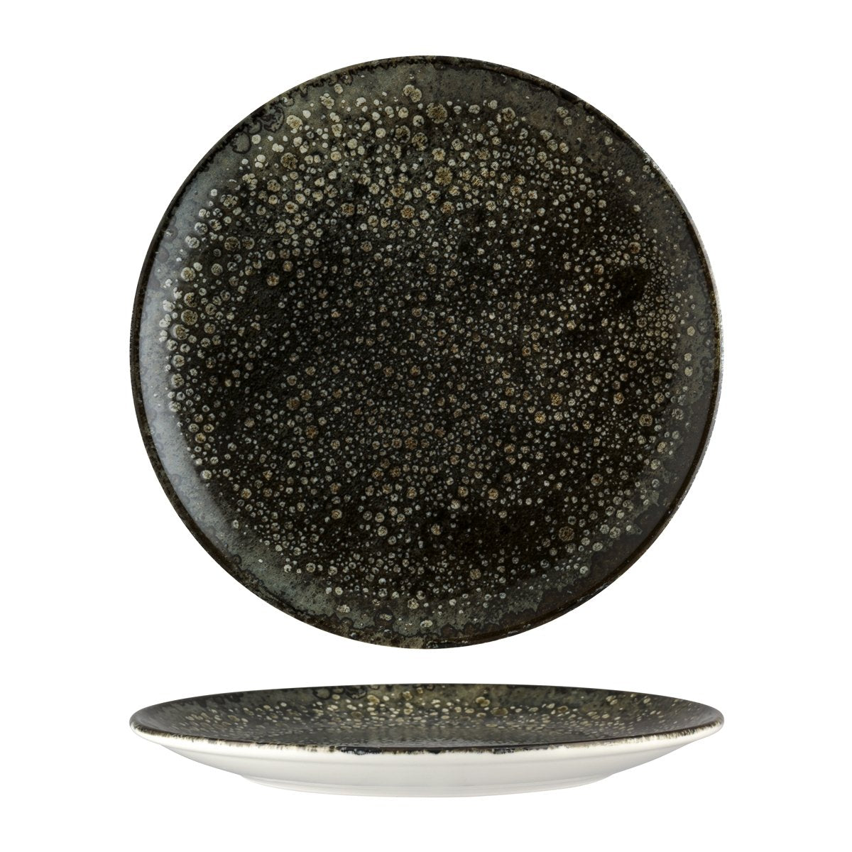 120197 Bonna Stella Wood Round Coupe Plate 270mm Tomkin Australia Hospitality Supplies