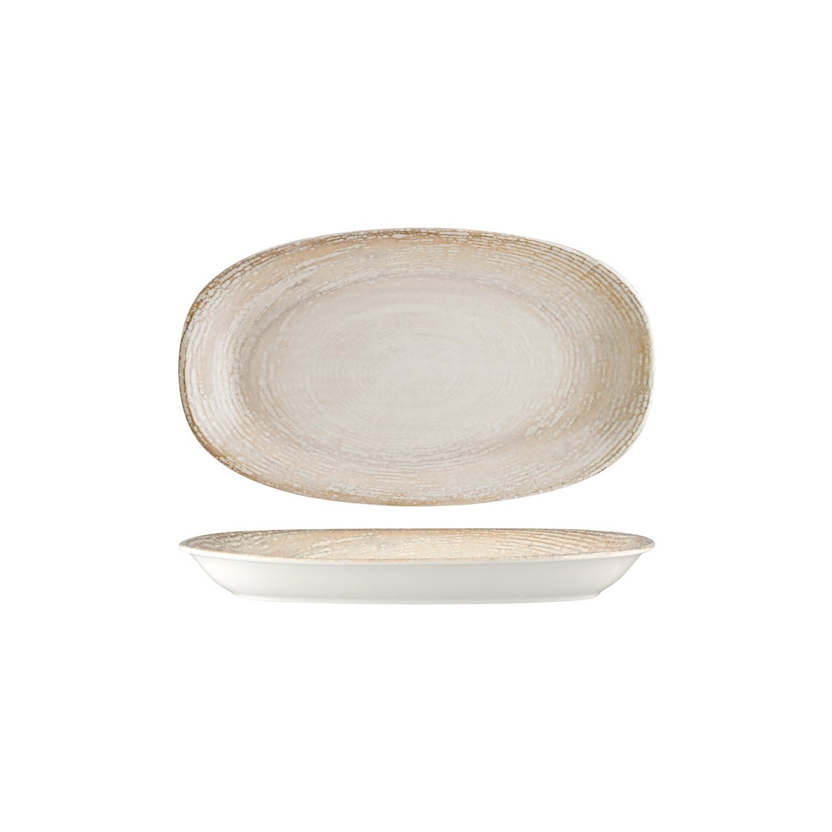 120273 Bonna Patera Oval Coupe Dish 290x175x32mm Tomkin Australia Hospitality Supplies