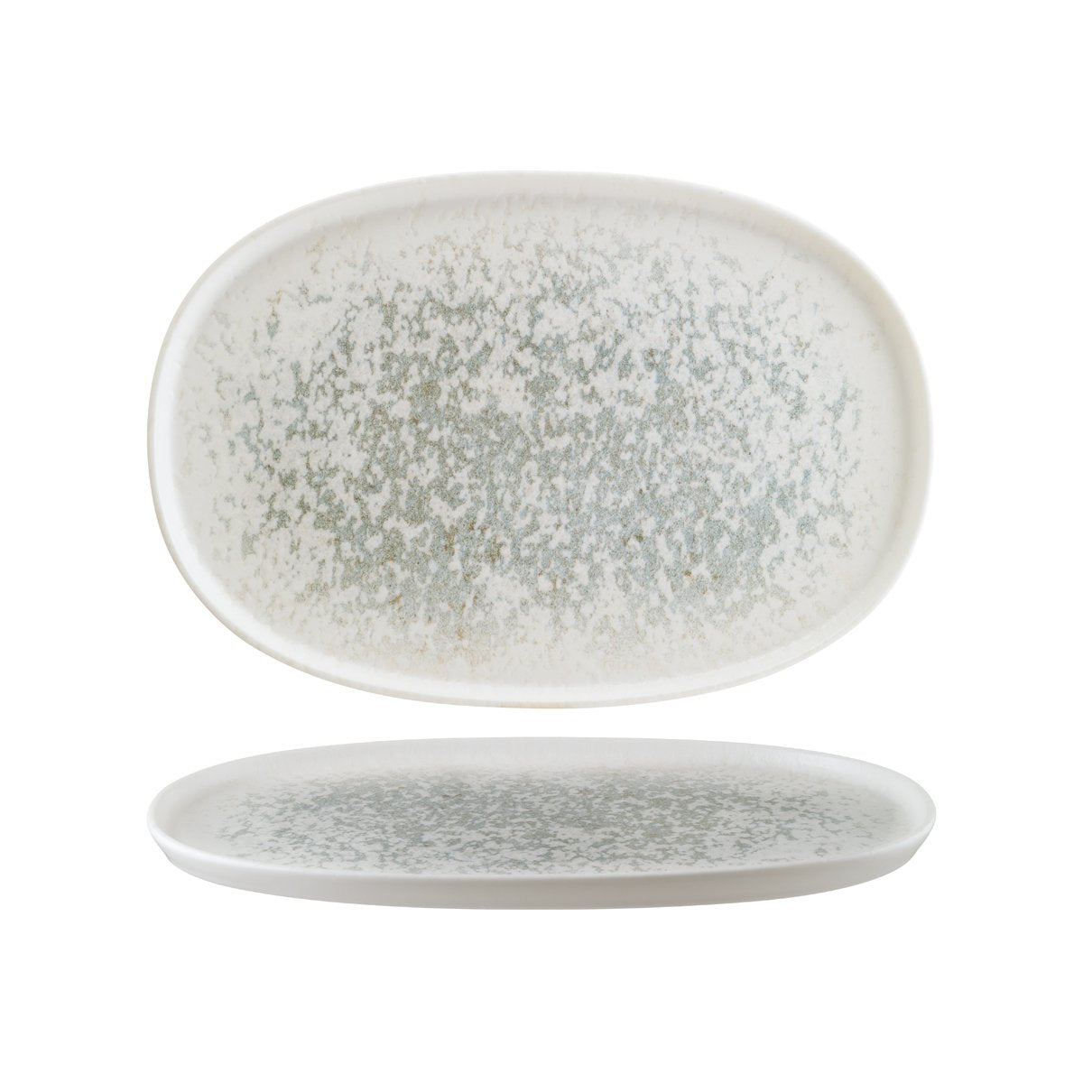 130124 Bonna Lunar Ocean Oval Platter 340x230x20mm Tomkin Australia Hospitality Supplies