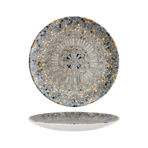 Luca Mosaic Round Coupe Plate 270mm