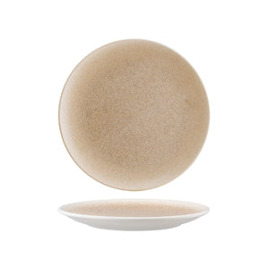 Luca Salmon Round Coupe Plate 270mm