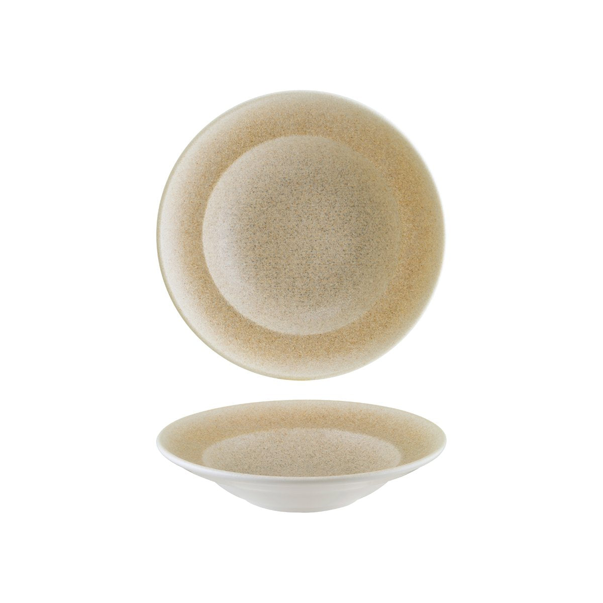 130175 Bonna Luca Salmon Round Flared Bowl 240x50mm/400ml Tomkin Australia Hospitality Supplies