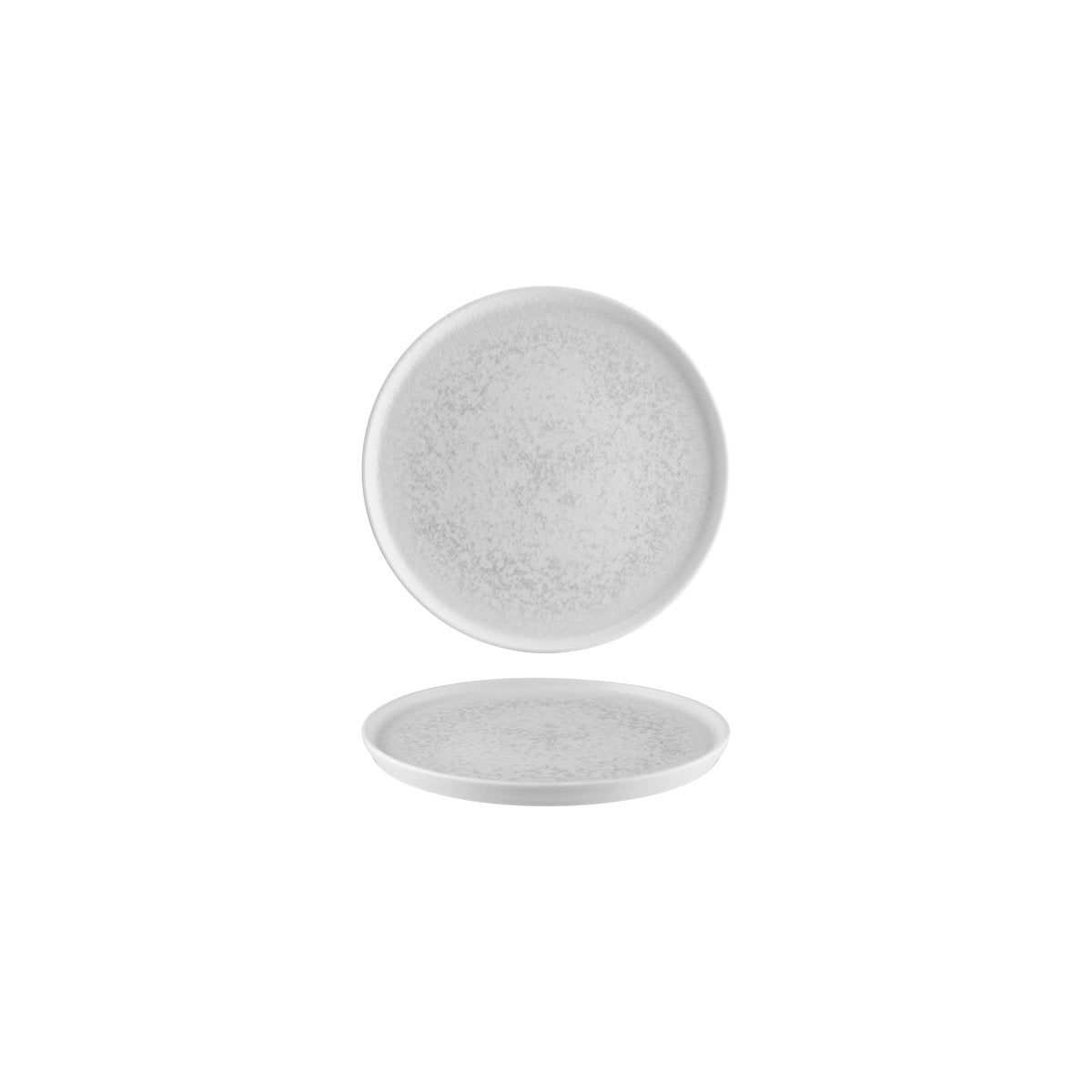 130205 Bonna Lunar White Round Plate 160x15mm Tomkin Australia Hospitality Supplies