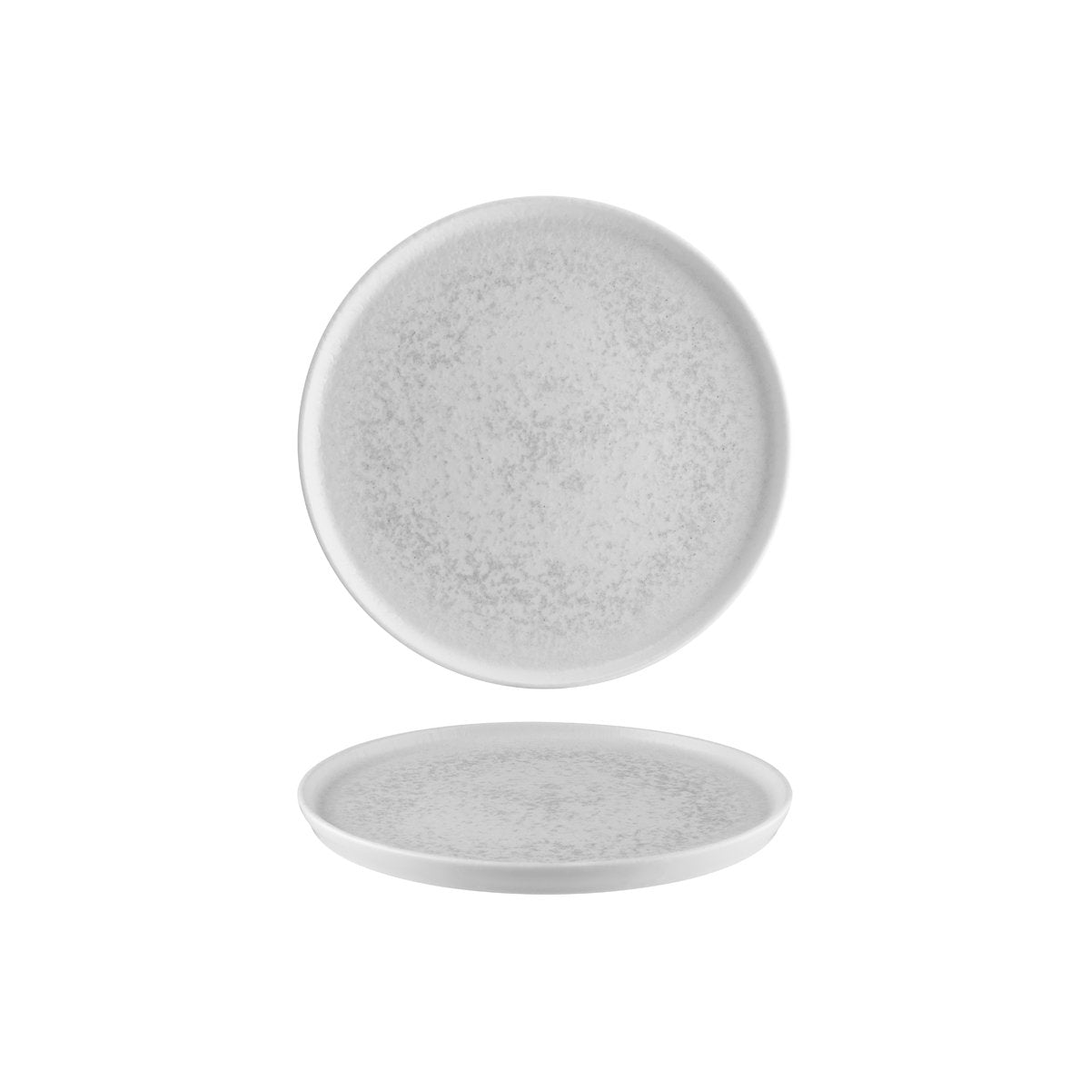 130212 Bonna Lunar White Round Plate 220x17mm Tomkin Australia Hospitality Supplies
