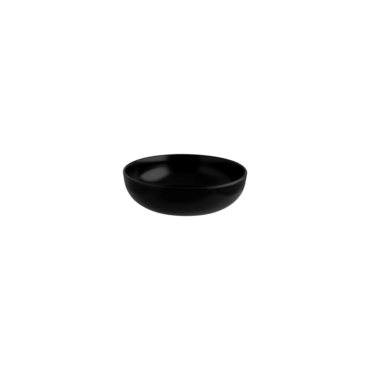 130746 Bonna Notte Black Round Bowl 180x58mm/820ml Tomkin Australia Hospitality Supplies