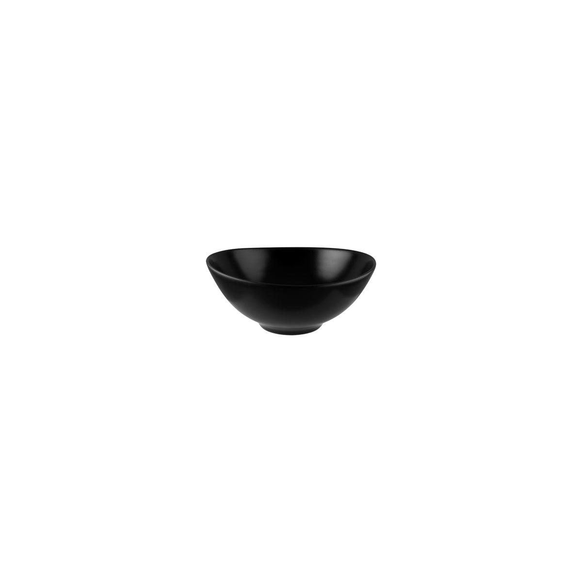 130761 Bonna Notte Black Agora Round Bowl 160x67mm/640ml Tomkin Australia Hospitality Supplies