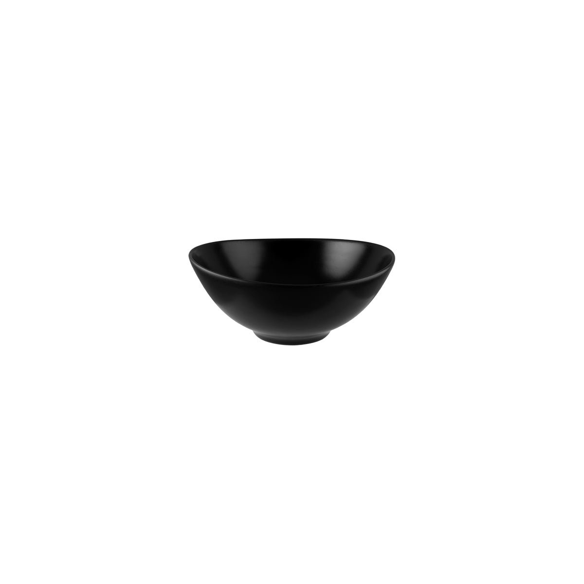 130762 Bonna Notte Black Agora Round Bowl 190x80mm/1040ml Tomkin Australia Hospitality Supplies