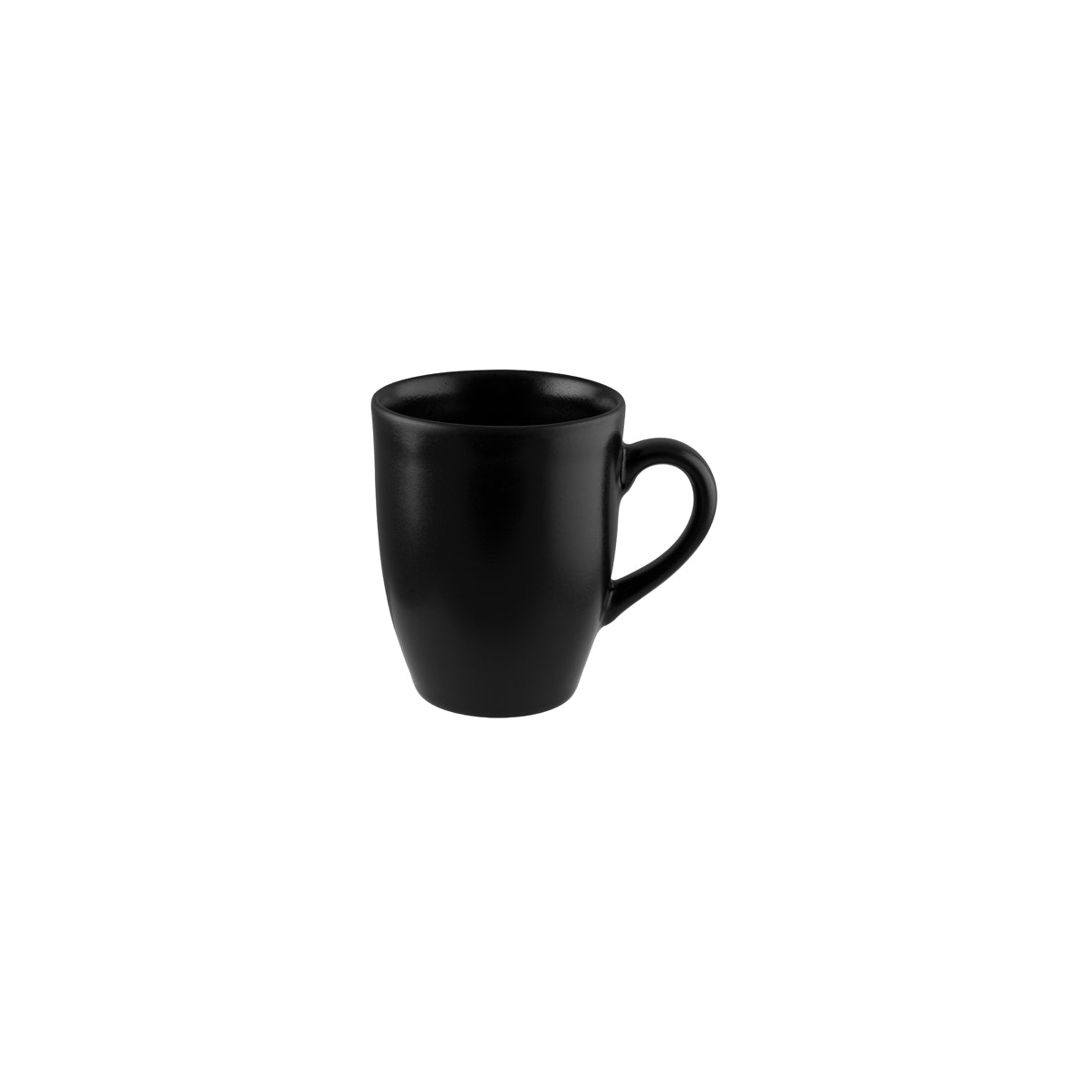 130778 Bonna Notte Black Conic Mug 85x105mm/330ml Tomkin Australia Hospitality Supplies