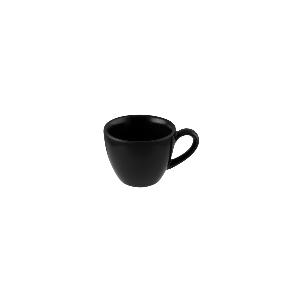 130781 Bonna Notte Black Rita Coffee Cup 90x75mm/80ml Tomkin Australia Hospitality Supplies