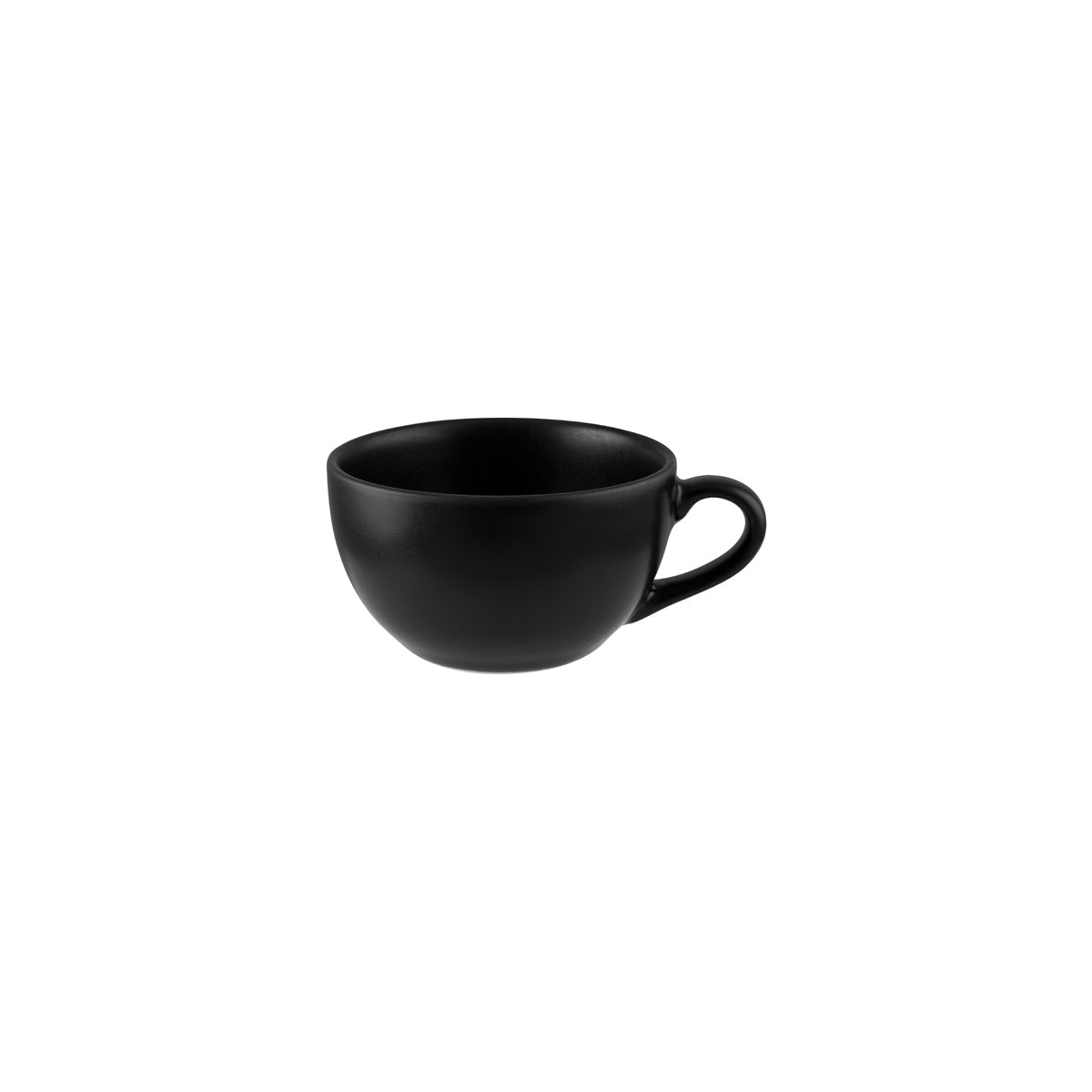 130783 Bonna Notte Black Rita Coffee Cup 97x55mm/250ml Tomkin Australia Hospitality Supplies