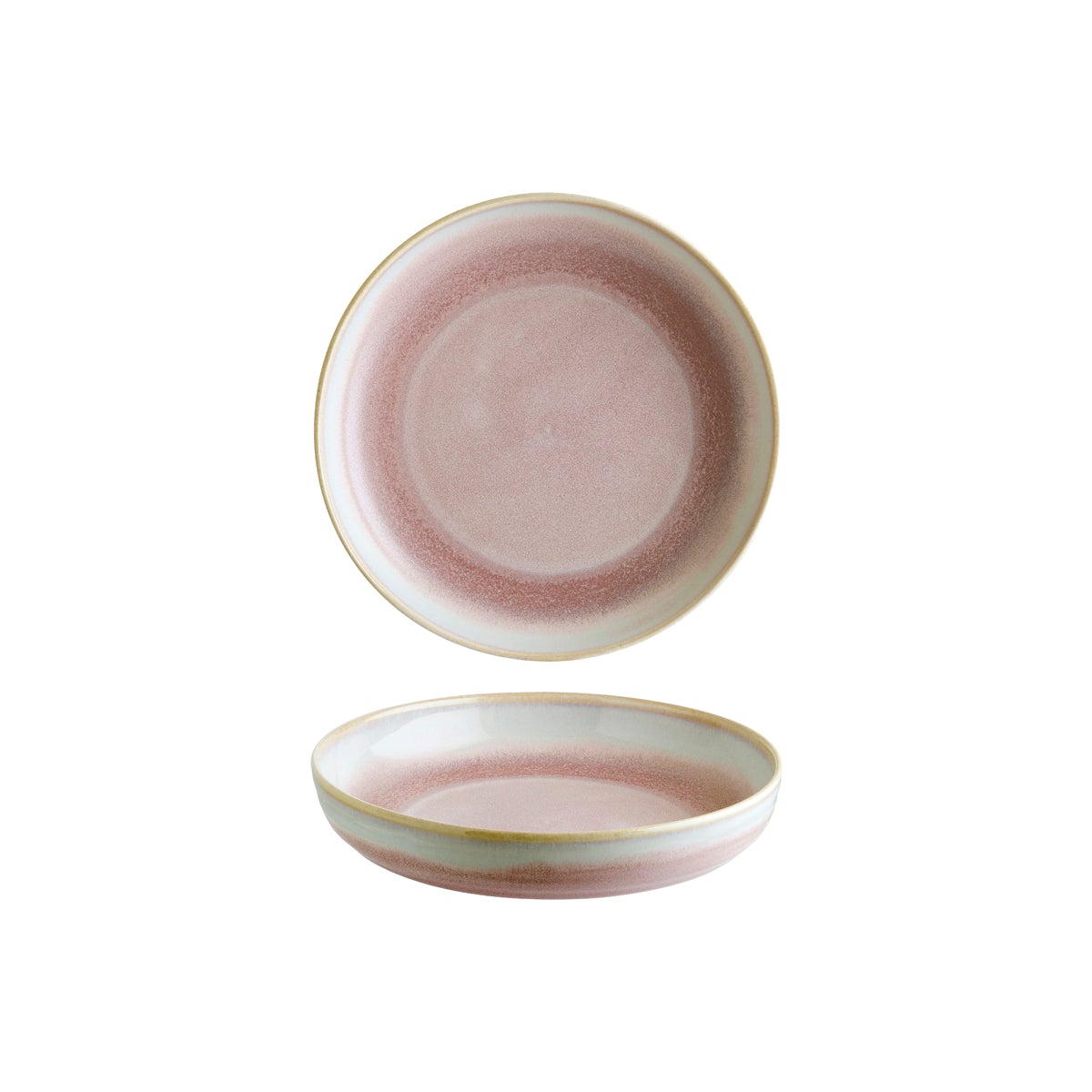 140222-P Bonna Terra Pott Pink Round Bowl 180mm Tomkin Australia Hospitality Supplies