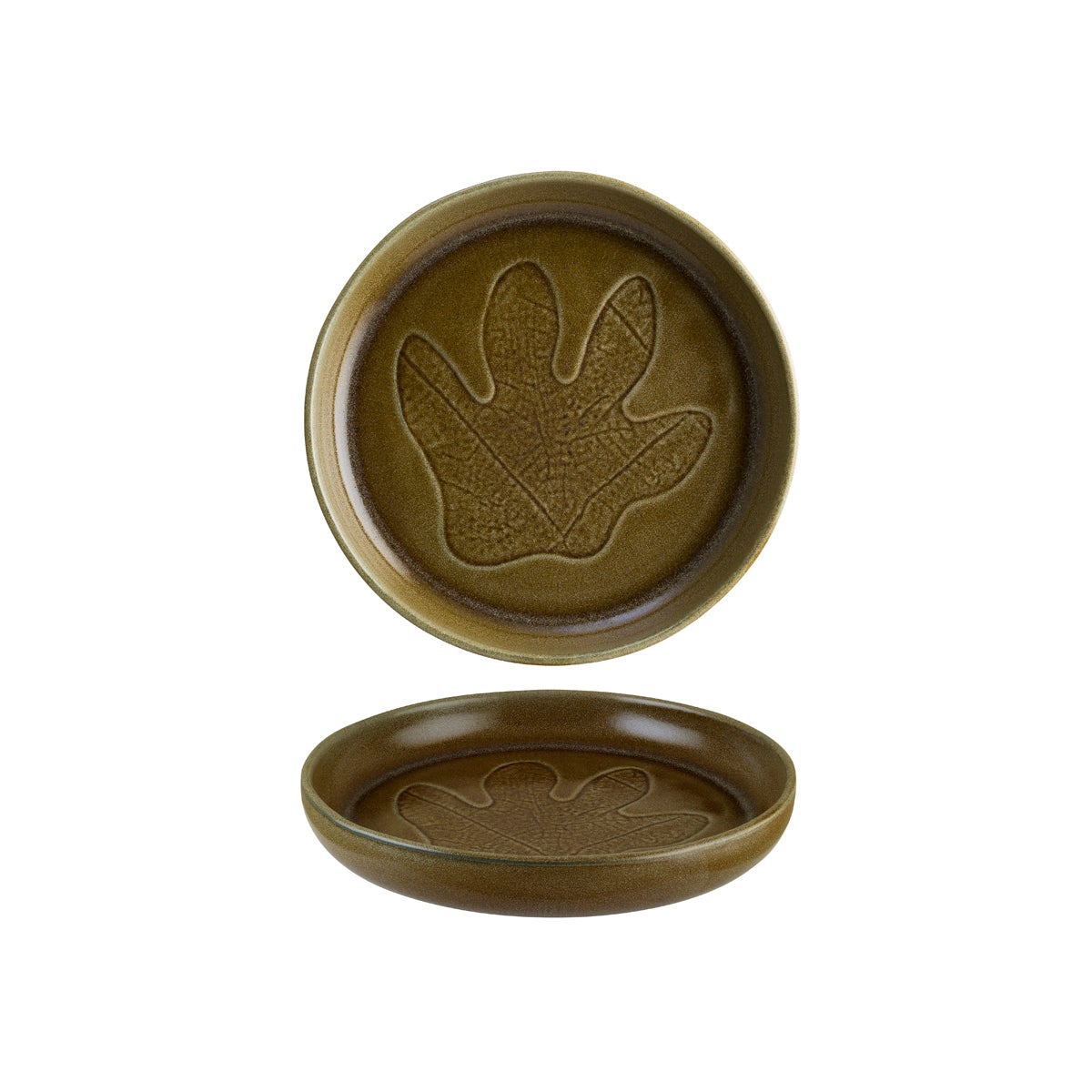 140342 Bonna Terra Prints Round Deep Plate 240mm Tomkin Australia Hospitality Supplies