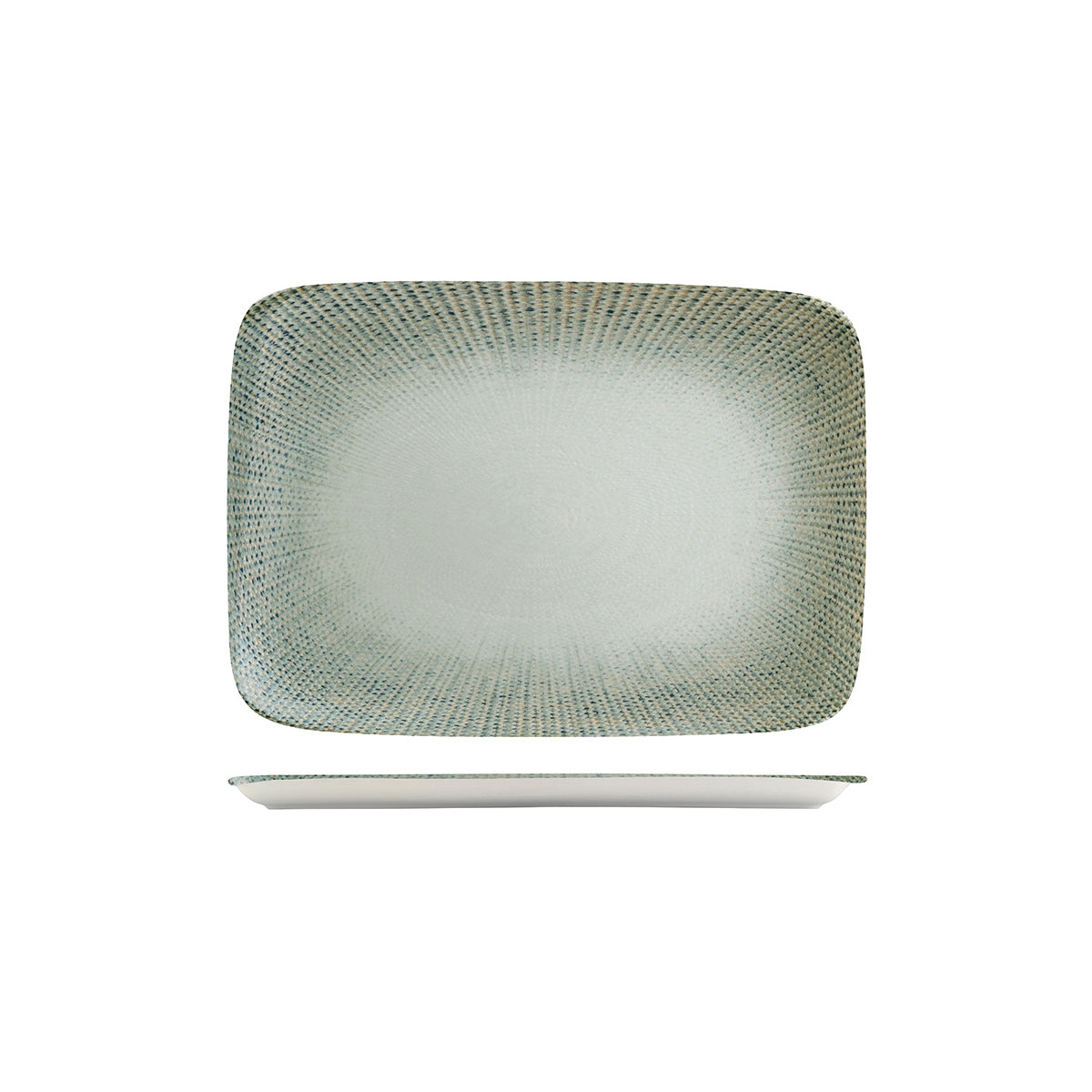 140870 Bonna Sway Rectangular Platter 230x160x20mm Tomkin Australia Hospitality Supplies