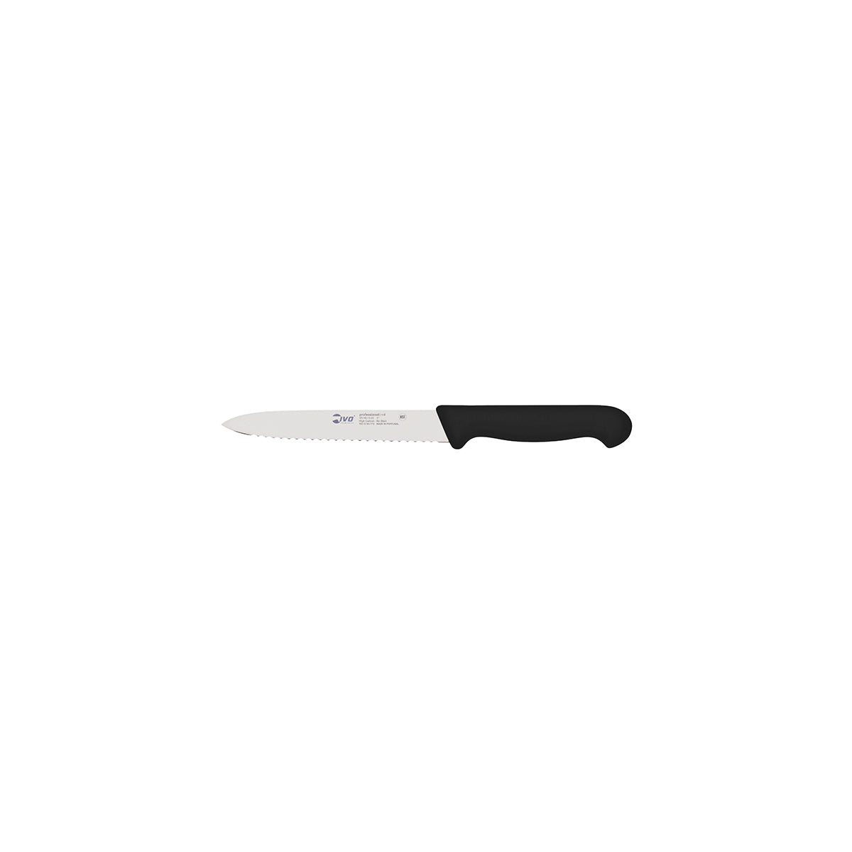 25003 Ivo Professional Line I Utility Knife Serrated Blade 130mm Tomkin Australia Hospitality Supplies
