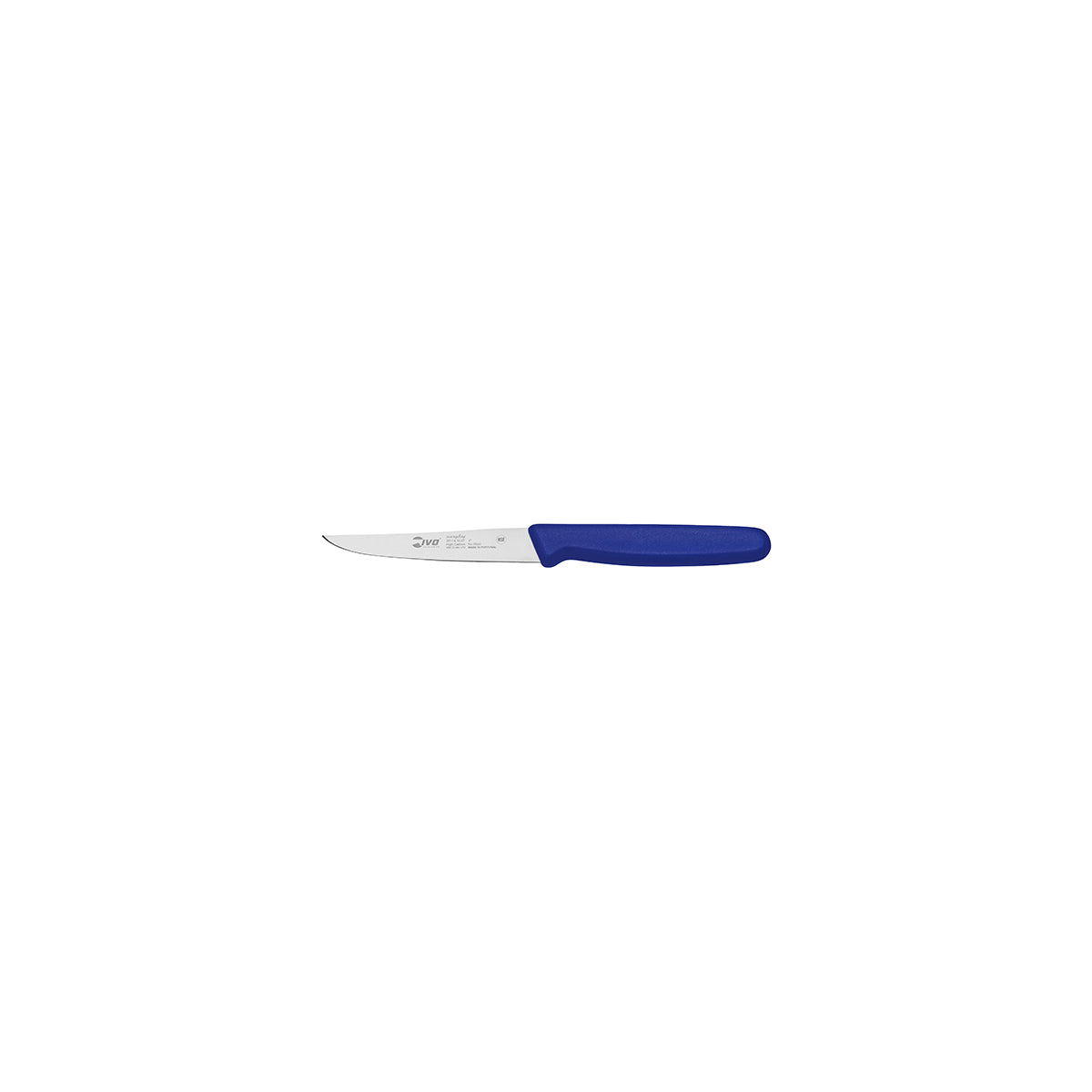 25402 Ivo Professional Line I Paring Knife Blue 100mm Tomkin Australia Hospitality Supplies