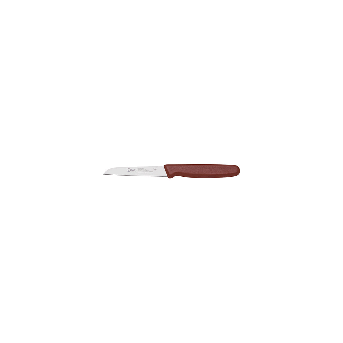 25420 Ivo Professional Line I Paring Knife Brown 90mm Tomkin Australia Hospitality Supplies