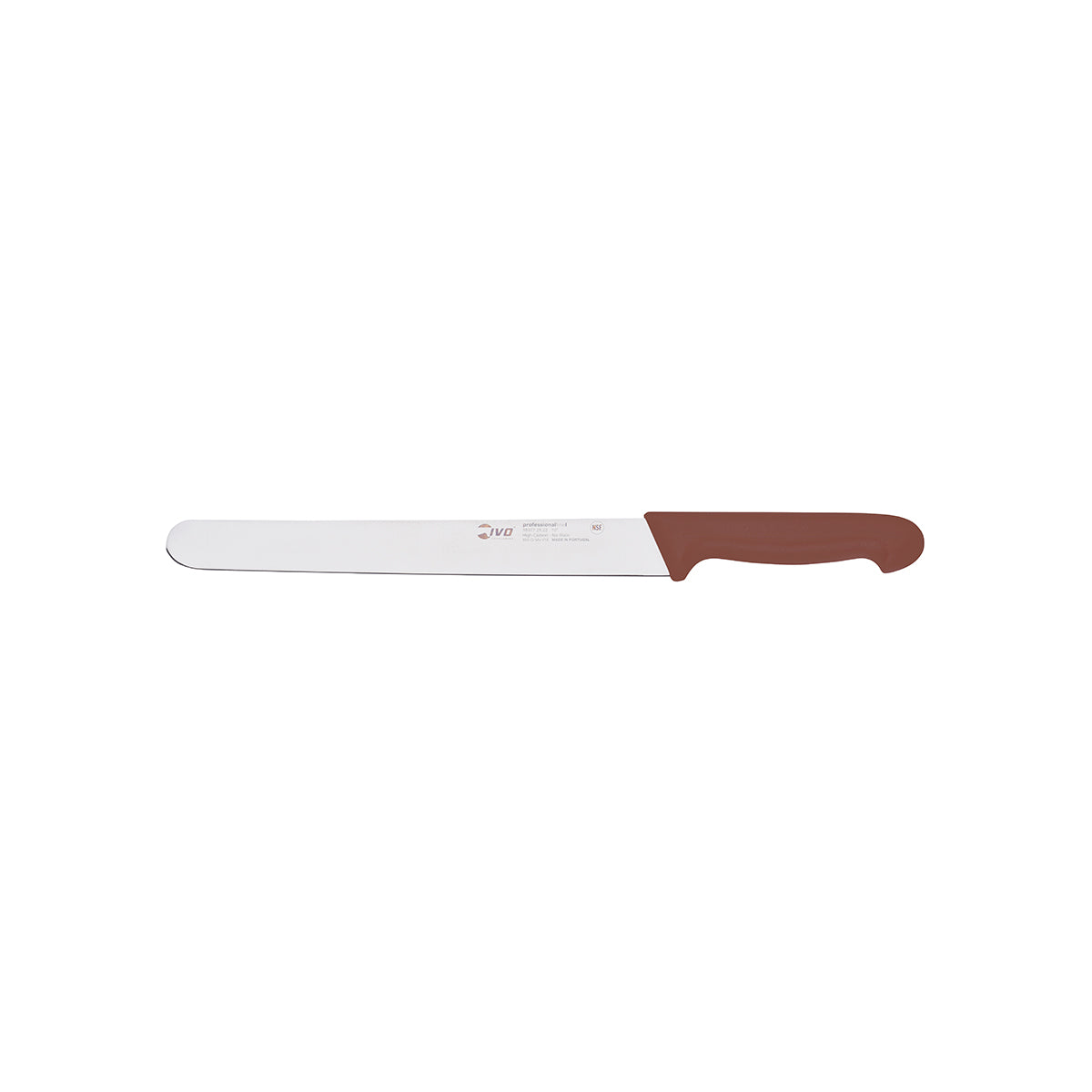 25425 Ivo Professional Line I Roast Slicer Brown 255mm Tomkin Australia Hospitality Supplies