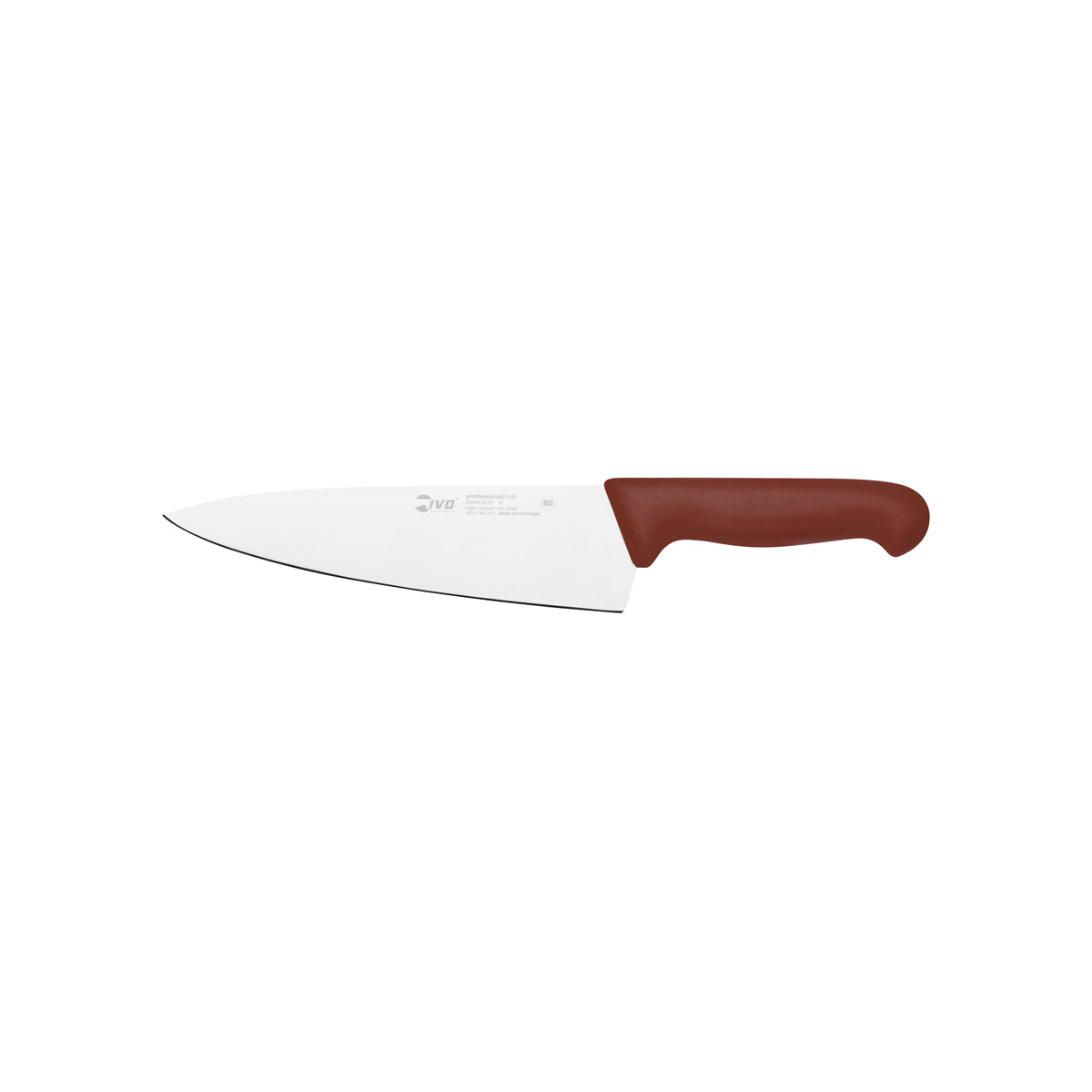 25428 Ivo Professional Line I Chefs Knife Brown 200mm Tomkin Australia Hospitality Supplies