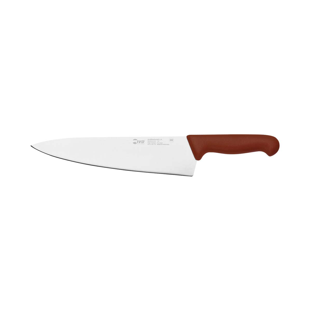 25429 Ivo Professional Line I Chefs Knife Brown 250mm Tomkin Australia Hospitality Supplies