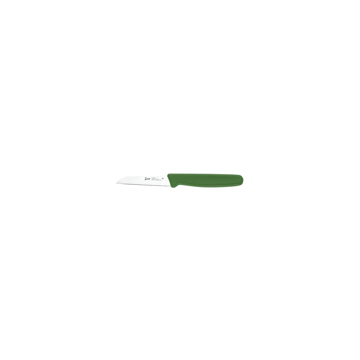 25440 Ivo Professional Line I Paring Knife Green 90mm Tomkin Australia Hospitality Supplies