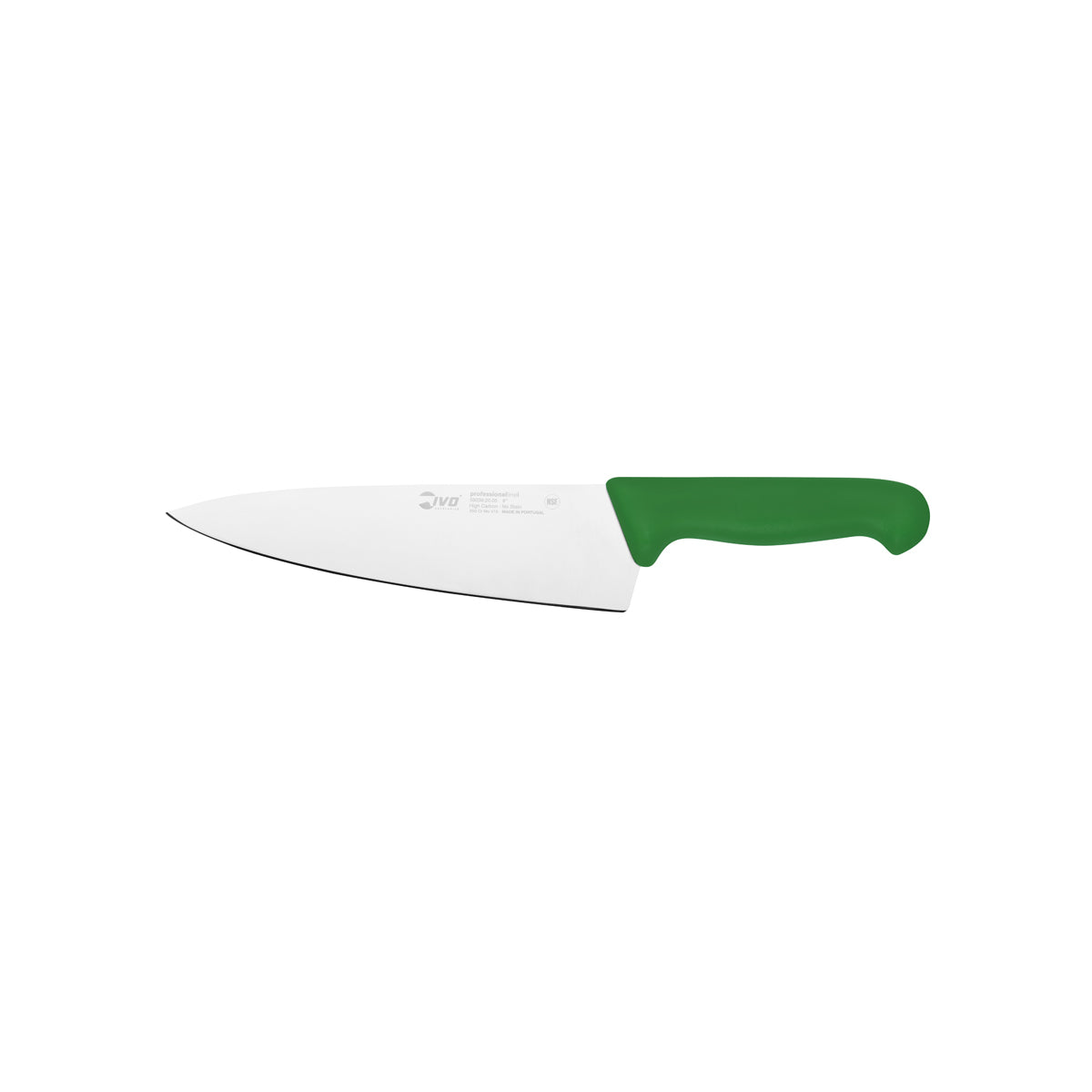 25448 Ivo Professional Line I Chefs Knife Green 200mm Tomkin Australia Hospitality Supplies