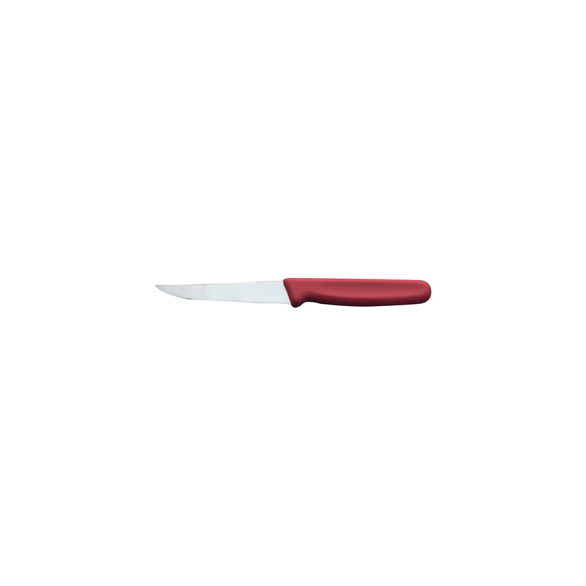 25461 Ivo Professional 55000 Paring Knife Red 100mm Tomkin Australia Hospitality Supplies