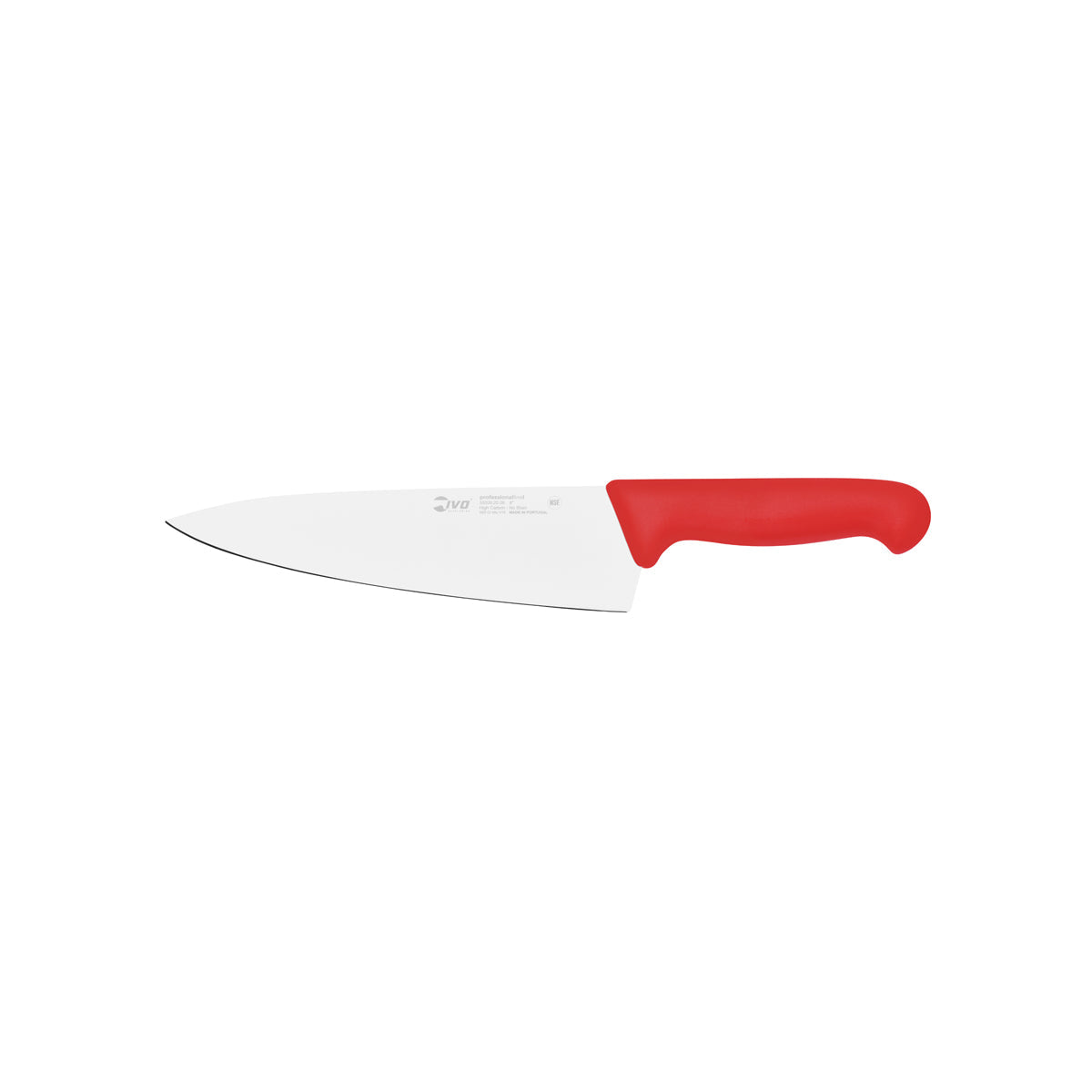 25463 Ivo Professional Line I Chefs Knife Red 200mm Tomkin Australia Hospitality Supplies