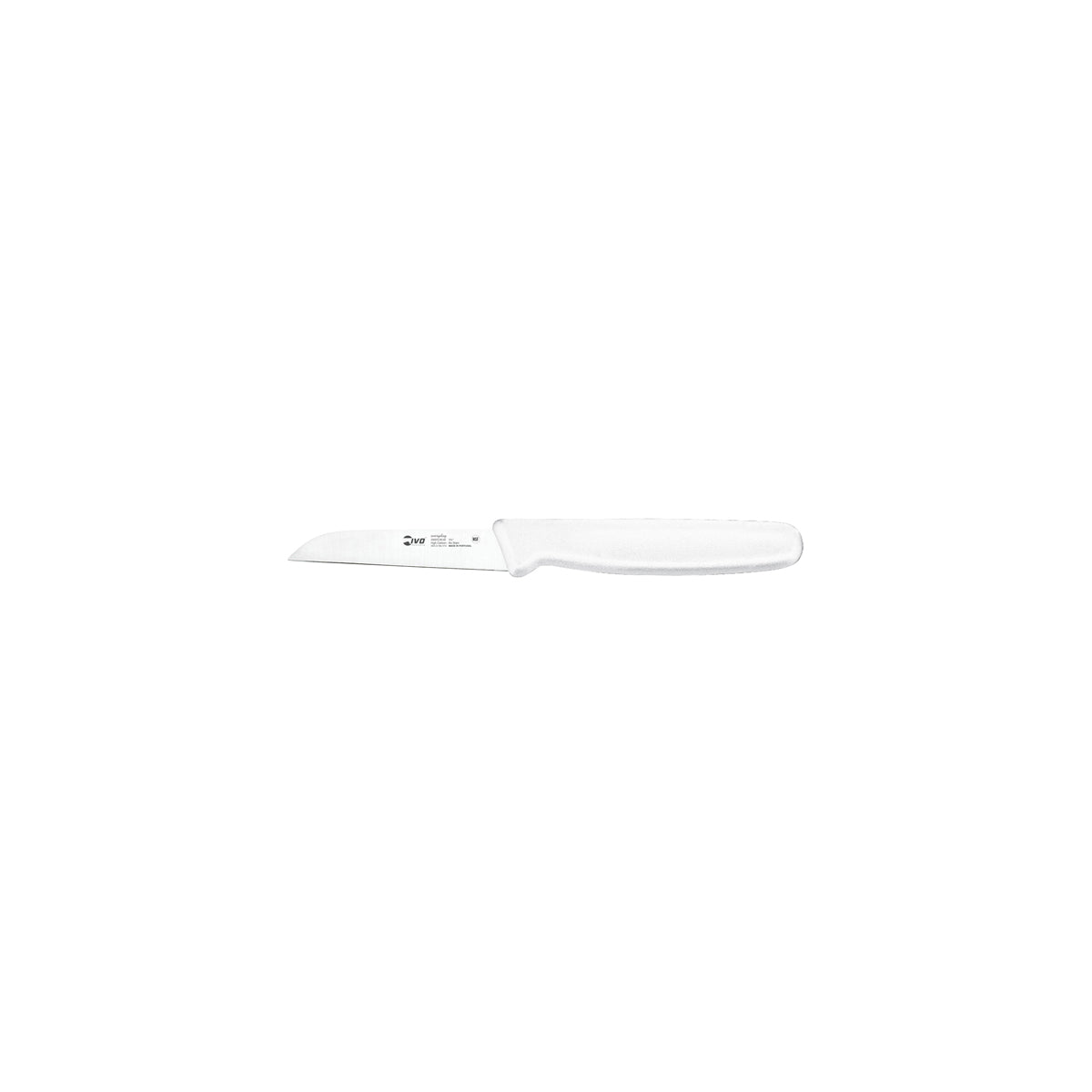 25470 Ivo Professional Line I Paring Knife White 90mm Tomkin Australia Hospitality Supplies