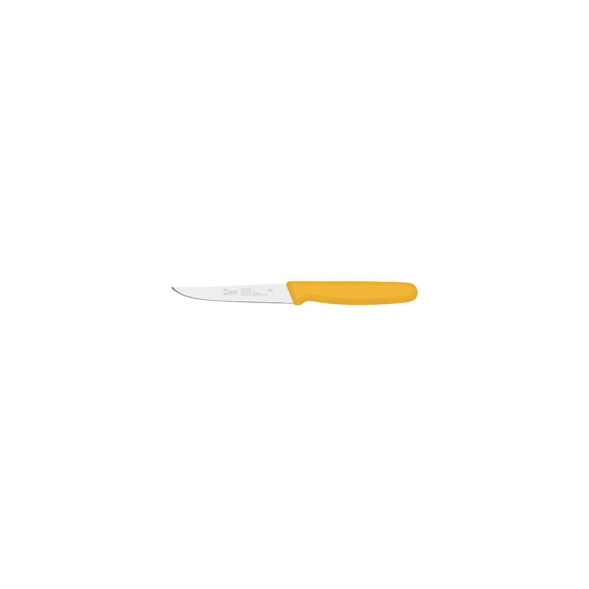 25491 Ivo Professional Line I Paring Knife Yellow 100mm Tomkin Australia Hospitality Supplies