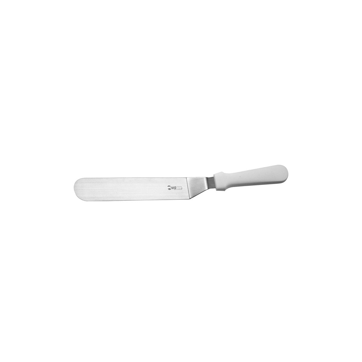 25550 Ivo Professional 86000 Spatula Cranked White 200mm Tomkin Australia Hospitality Supplies