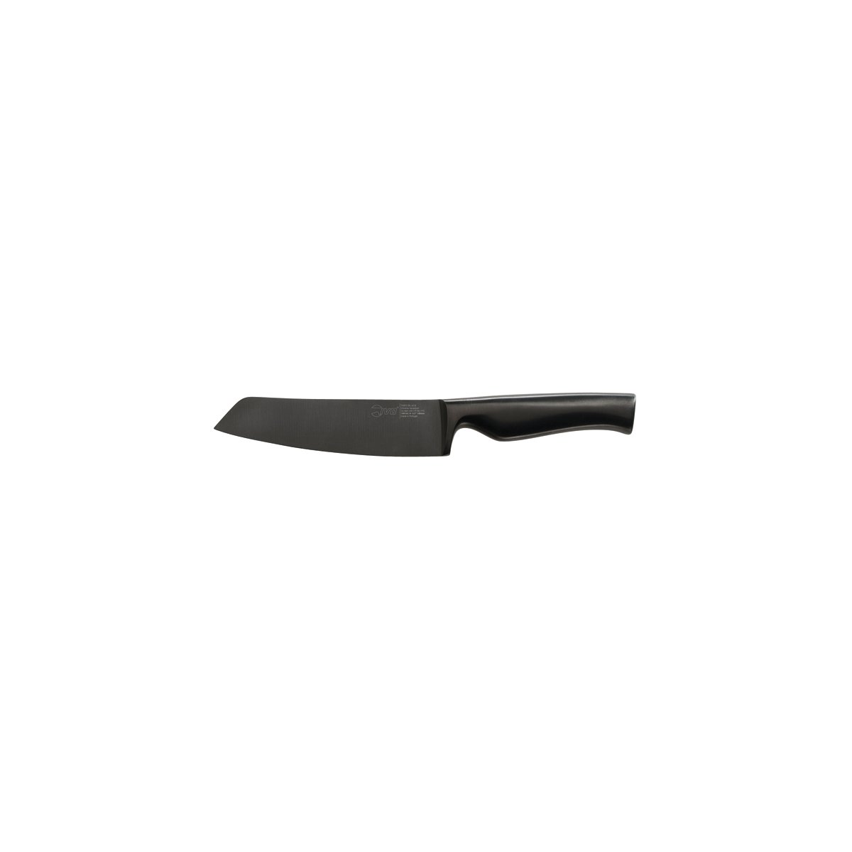 26086 Ivo Virtu Vegetable Knife Black 140mm Tomkin Australia Hospitality Supplies
