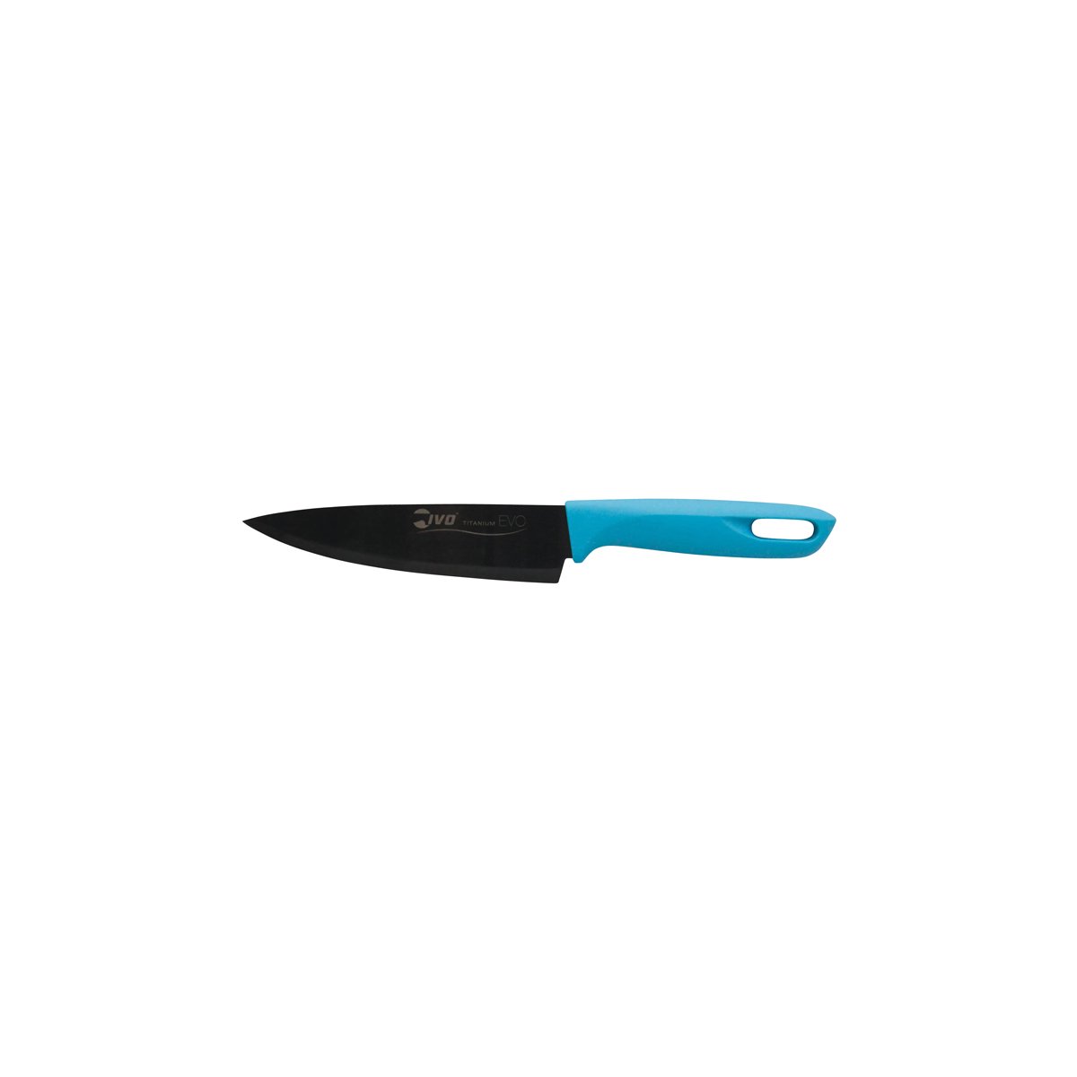 27089 Ivo Titanium Evo 221000 Chefs Knife Aqua Handle 130mm Tomkin Australia Hospitality Supplies