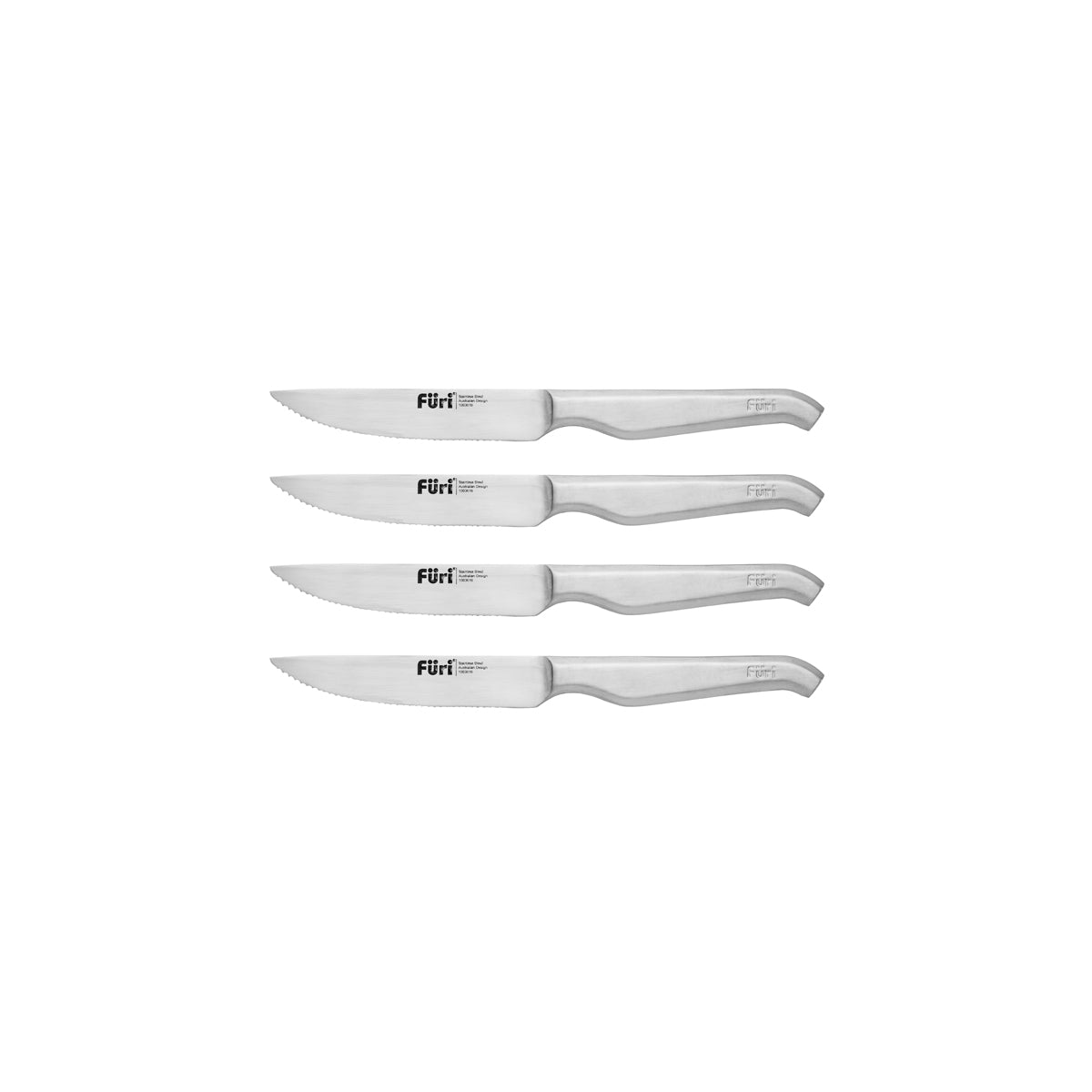 27144 Furi Pro Steak Knives Set 4pc Tomkin Australia Hospitality Supplies