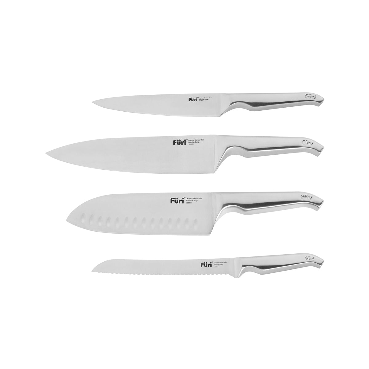 27202 Furi Pro Capsule Block Set 5pc Tomkin Australia Hospitality Supplies