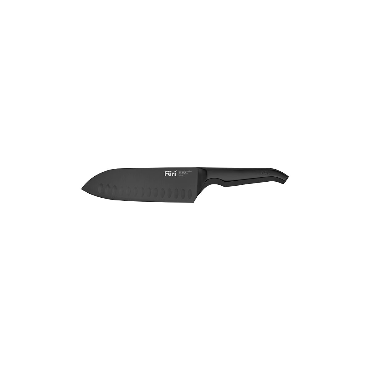 27232 Furi Pro East West Santoku Knife 2000mm Jet Black Tomkin Australia Hospitality Supplies