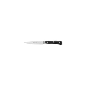 Classic Ikon Black Utility Knife 120mm