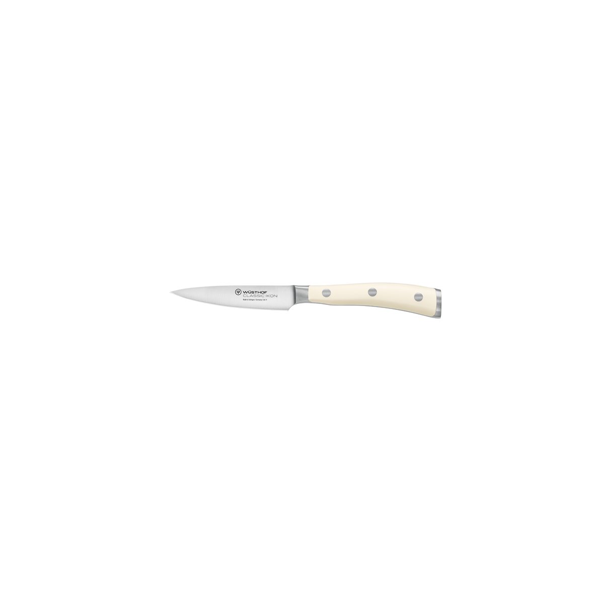 28039 Wusthof Classic Ikon Creme Paring Knife 90mm Tomkin Australia Hospitality Supplies