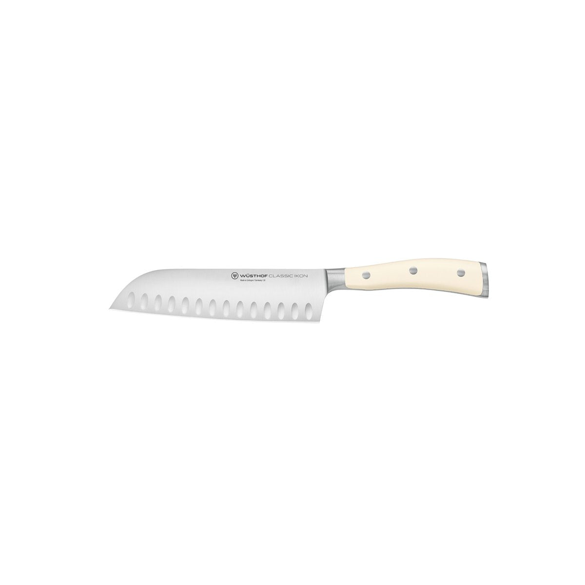 28045 Wusthof Classic Ikon Creme Santoku 170mm Tomkin Australia Hospitality Supplies