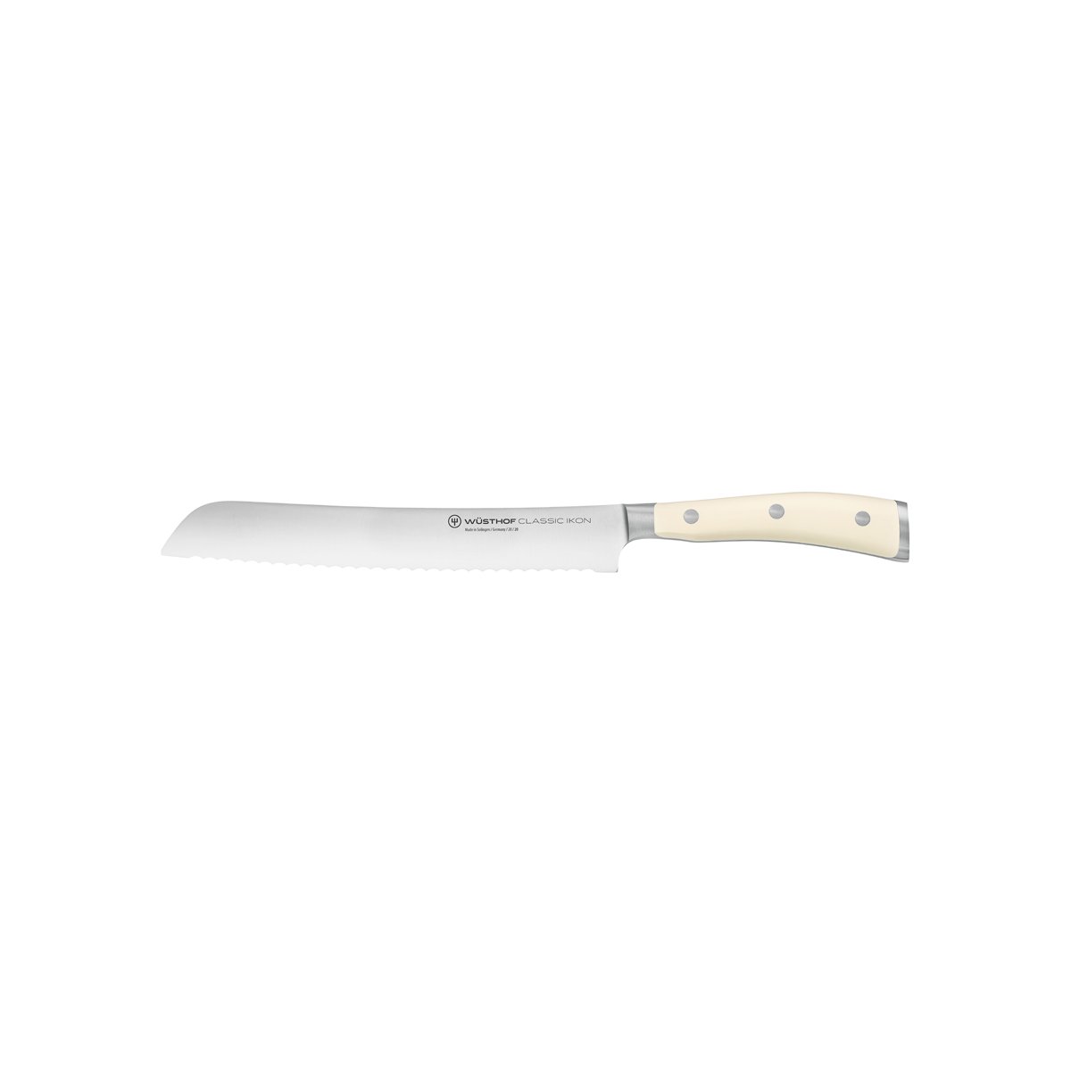 28046 Wusthof Classic Ikon Creme Bread Knife 200mm Tomkin Australia Hospitality Supplies