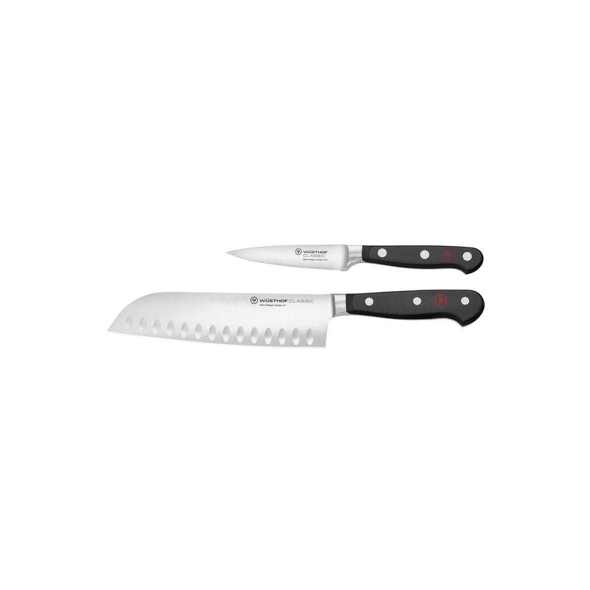 28086 Wusthof Classic Santoku & Paring Set 2pc Tomkin Australia Hospitality Supplies