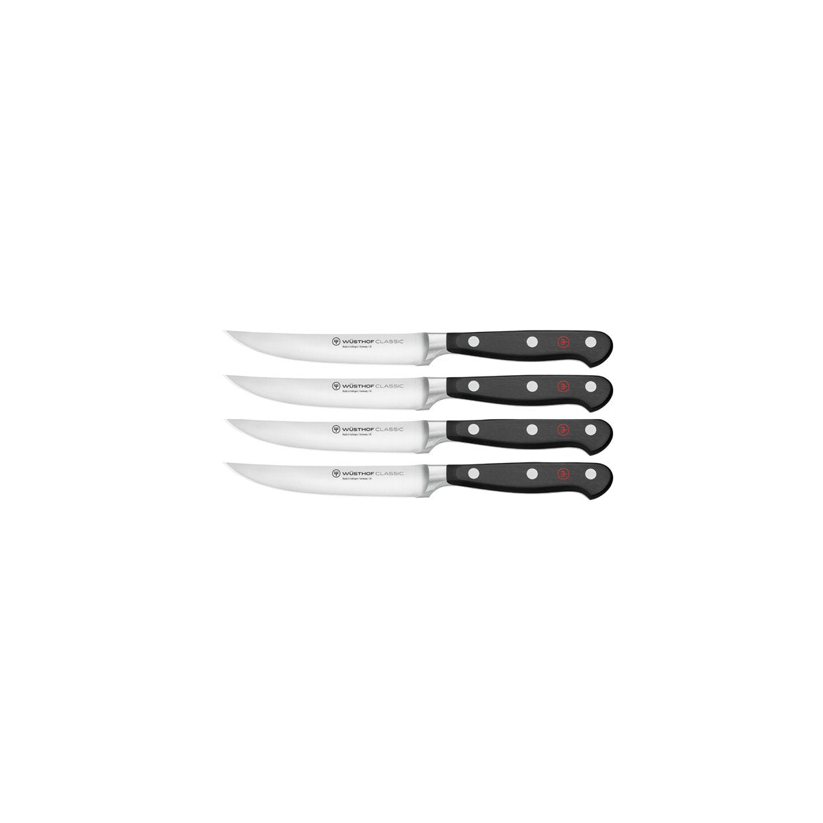 Wusthof Classic Steak Knife Set 4pc Tomkin Australia Hospitality Supplies