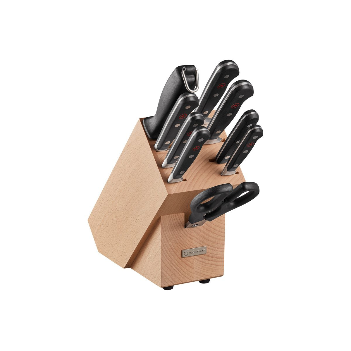28111 Wusthof Classic Knife Block Set A 10pc Tomkin Australia Hospitality Supplies