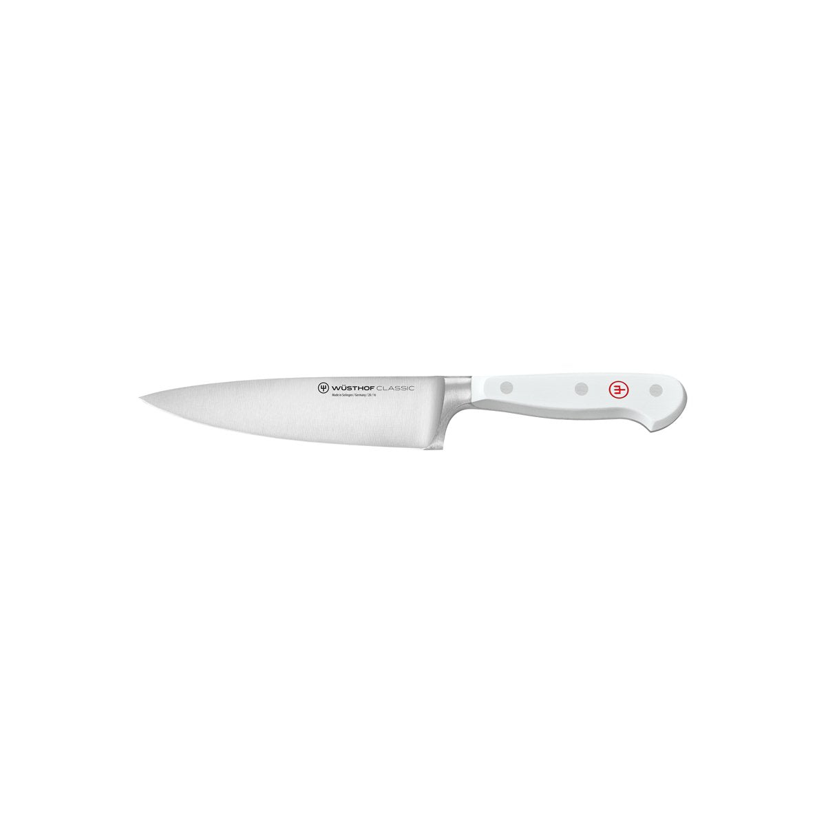 28170 Wusthof Classic White Cooks Knife 160mm Tomkin Australia Hospitality Supplies