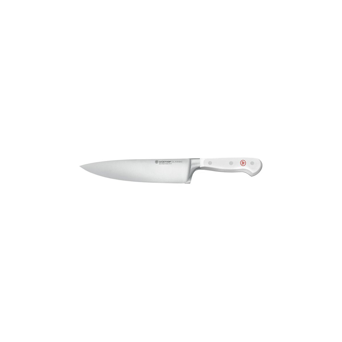 28171 Wusthof Classic White Cooks Knife 200mm Tomkin Australia Hospitality Supplies
