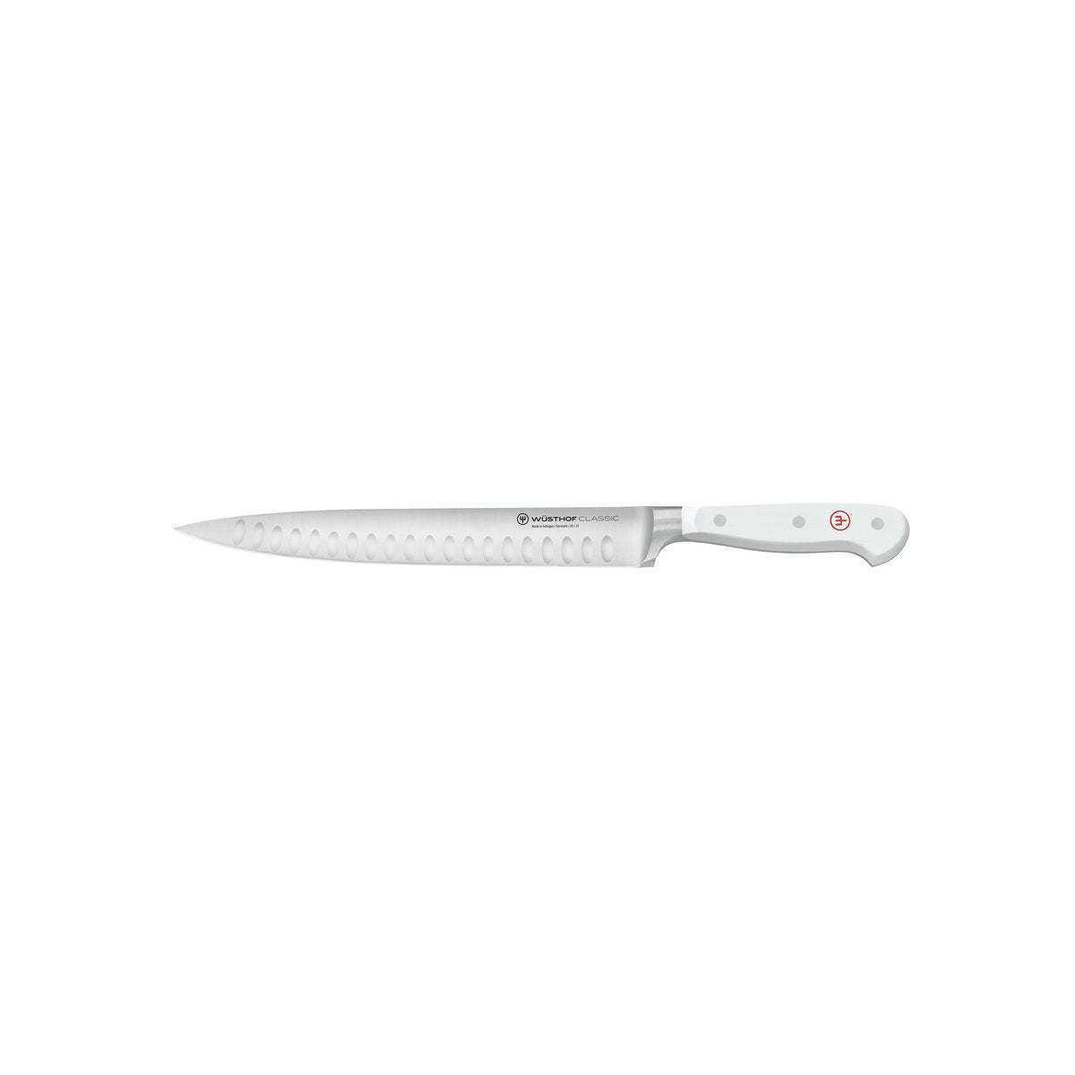 28174 Wusthof Classic White Carving Knife 230mm Tomkin Australia Hospitality Supplies