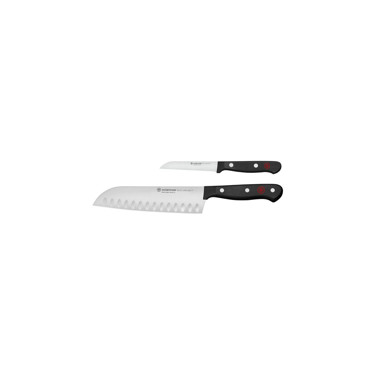 28278 Wusthof Gourmet Santoku & Paring Knife Set 2pc Tomkin Australia Hospitality Supplies