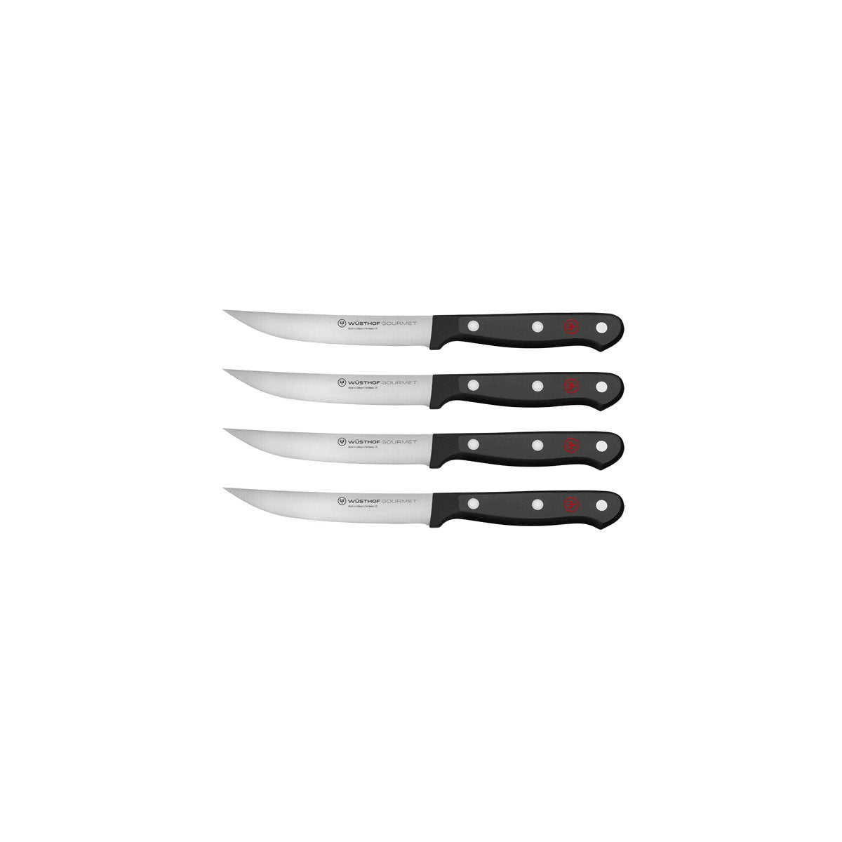 28280 Wusthof Gourmet Steak Knife Set 4pc Tomkin Australia Hospitality Supplies